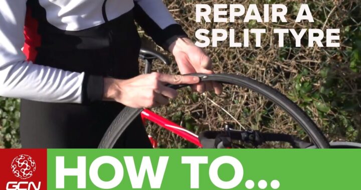 How To Repair A Split Tire