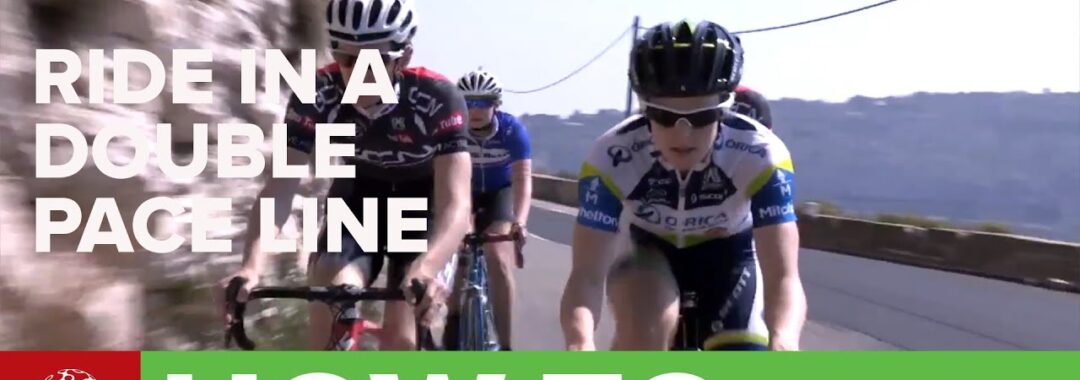 How To Ride In A Double Pace Line